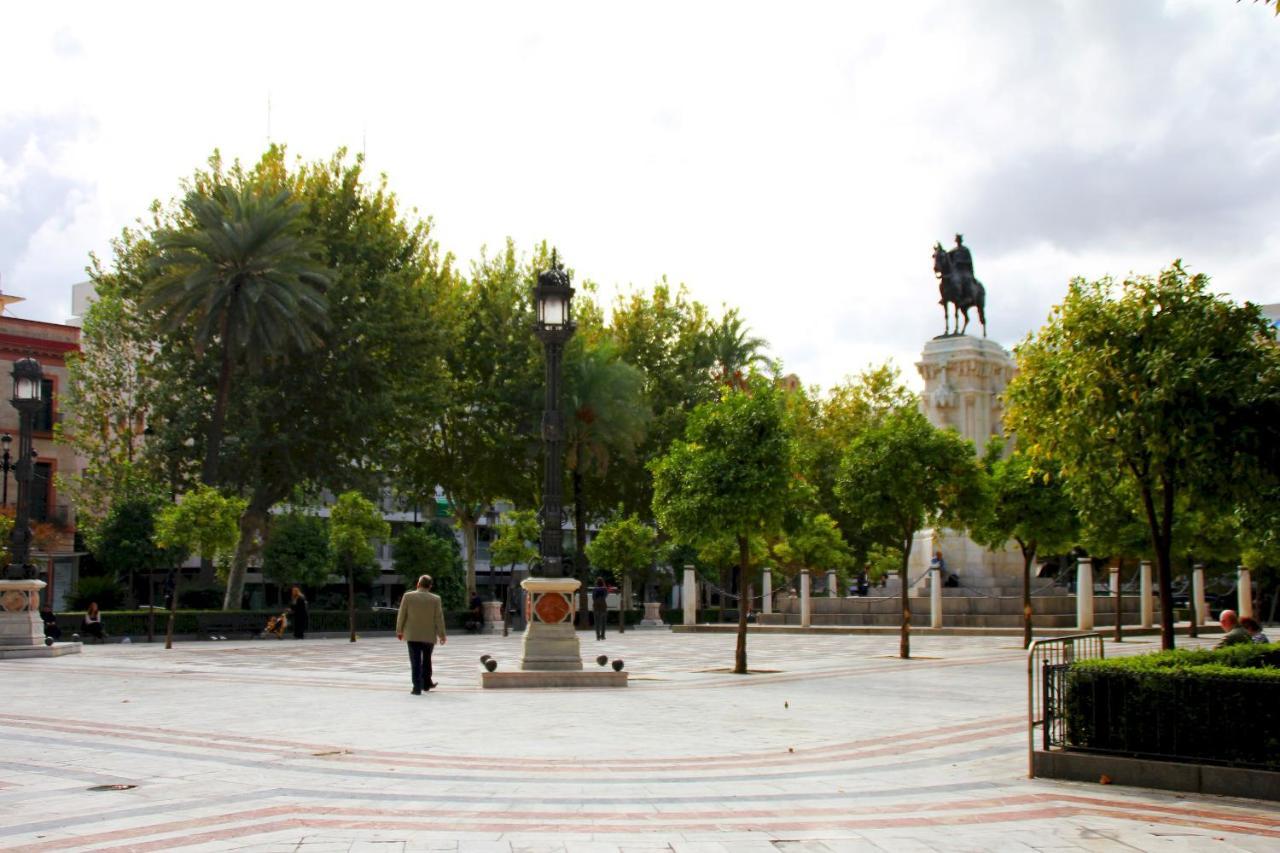 شقة Plaza Nueva Terraza إشبيلية المظهر الخارجي الصورة