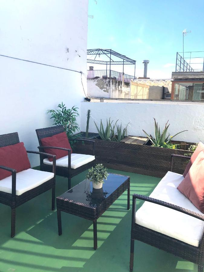 شقة Plaza Nueva Terraza إشبيلية المظهر الخارجي الصورة